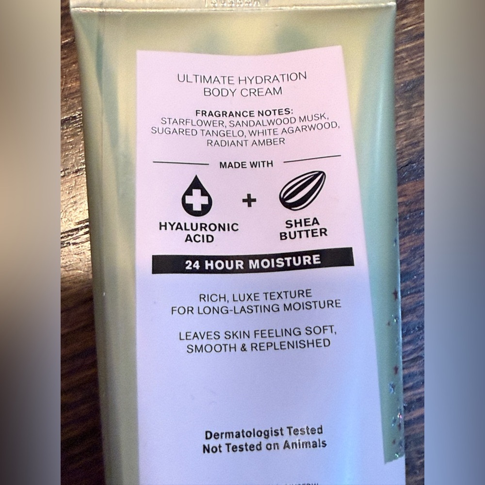 Bath & Body Works In The Stars Body Cream - Green & Pink - Picture 5 of 6